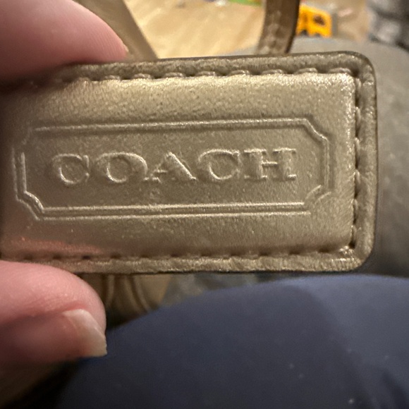 Vintage coach woven bag - Picture 2 of 3